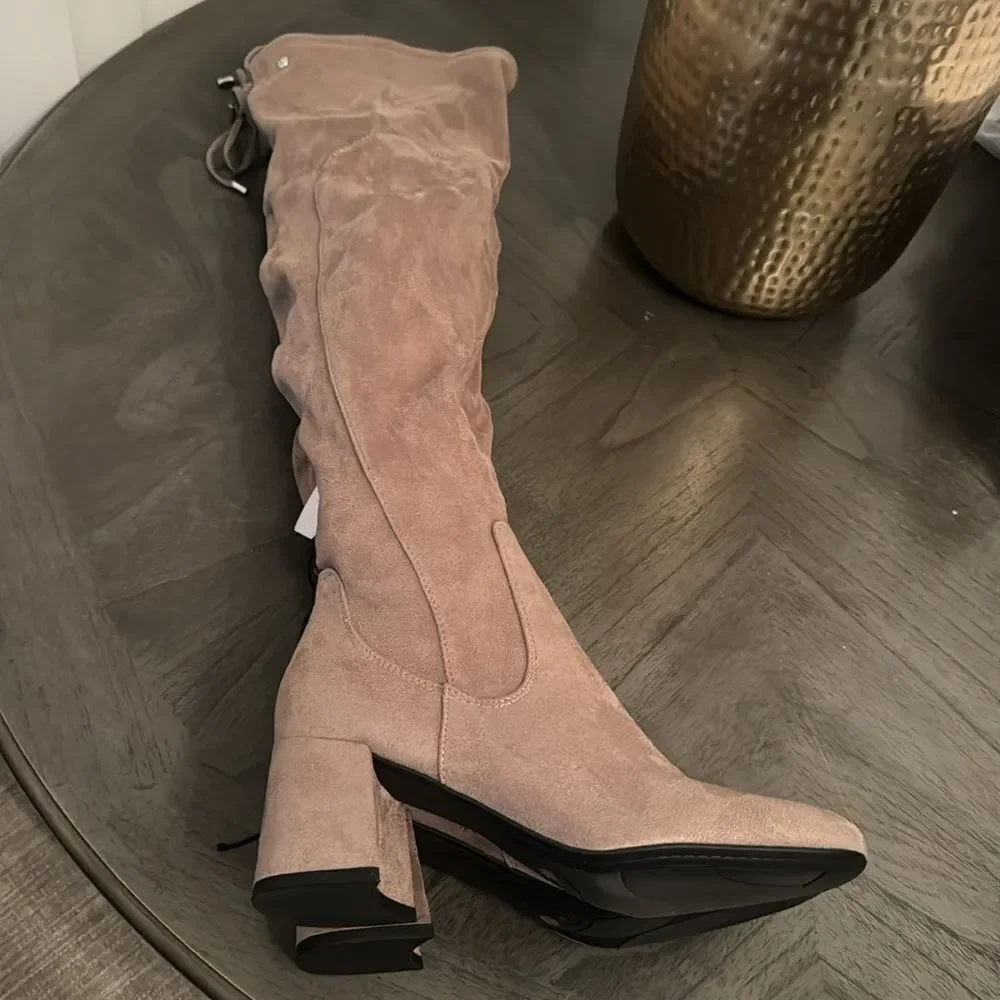 Liz Claiborne Yarmont Block Heel Over the Knee Boots
